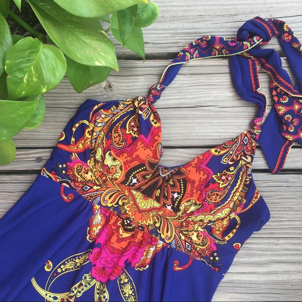 Valerie Bertinelli Maxi Dress Size M